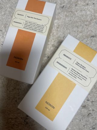 [녹산] 비건 대나무 밸런싱 수분 토너 + 비건 바이오 비타 에센스 — 5점을 준 리뷰어가 2022년 10월 올린 사용 사진