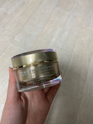 피부미 골드베릴 미라클페어 세레이징 퍼밍 크림 50ml — 5점을 준 리뷰어가 2021년 9월 올린 사용 사진