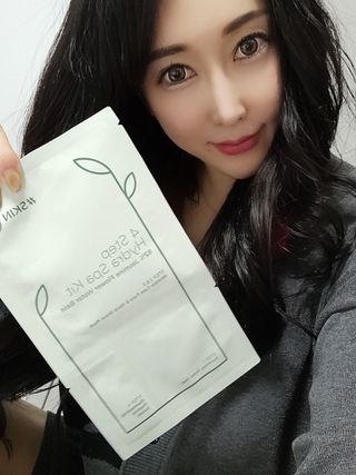 태그스킨 4스텝 주름개선 피부미백 영양 마스크팩 3개 세트(최신버전) — 5점을 준 리뷰어가 2022년 3월 올린 사용 사진