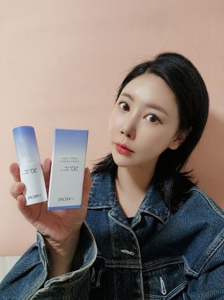 아이레시피 워터리터치 에센스 선 밤 [SPF50+/PA++++] — 5점을 준 리뷰어가 2023년 4월 올린 사용 사진