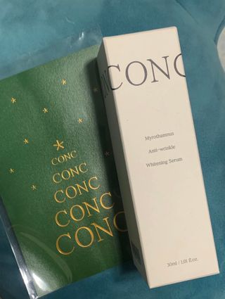 CONC 콩크 미로탐누스 안티링클 화이트닝 세럼 — 4점을 준 리뷰어가 2021년 2월 올린 사용 사진