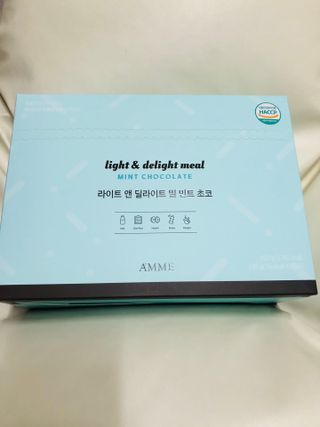 아므_이너뷰티 라이트 앤 딜라이트 밀 민트 초코 — 5점을 준 리뷰어가 2021년 8월 올린 사용 사진