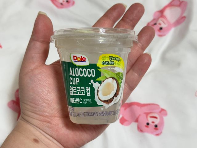 [Dole] 알로코코컵 198g 6입X1박스 리뷰 사진