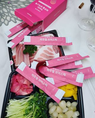 필리브 비주얼 브이스틱 — 5점을 준 리뷰어가 2021년 5월 올린 사용 사진