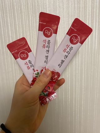 함초록 Rg+ 석류콜라겐젤리 — 4점을 준 리뷰어가 2021년 3월 올린 사용 사진
