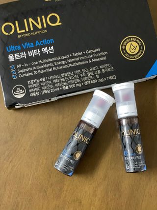 올리닉 울트라비타액션 — 5점을 준 리뷰어가 2021년 12월 올린 사용 사진