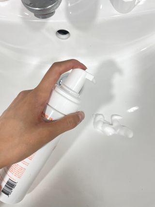 MF프리 [닥터문] 유산균 락토케어 질경초 여성청결제 200ml (폼타입) — 5점을 준 리뷰어가 2022년 7월 올린 사용 사진