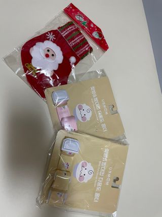 유비맘 젖병 빨대컵 다용도 홀더 1+1 _ 컬러 랜덤 발송 — 4점을 준 리뷰어가 2020년 12월 올린 사용 사진