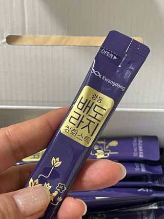 광동생활건강 나우 [광동] 배도라지 쌍화스틱 10mL x 100포 — 4.5점을 준 리뷰어가 2023년 3월 올린 사용 사진