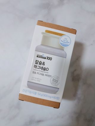 메이준뉴트리 칼슘,마그네슘D — 5점을 준 리뷰어가 2021년 6월 올린 사용 사진