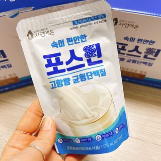 자연에온 마시는 프로틴 고함량 균형단백질 음료 포스틴 125ml 10개입 1BOX — 4점을 준 리뷰어가 2021년 3월 올린 사용 사진