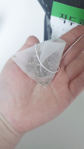 산그리메 작두콩차 — 5점을 준 리뷰어가 2021년 4월 올린 사용 사진