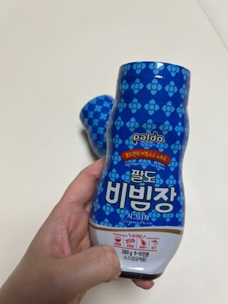 팔도비빔장 시그니처 380g 2개 — 5점을 준 리뷰어가 2022년 2월 올린 사용 사진