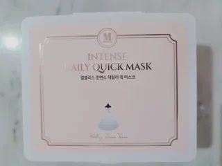[멀블리스데일리] 멀블리스 인텐스 퀵 데일리 마스크 1팩 30매 — 5점을 준 리뷰어가 2022년 12월 올린 사용 사진