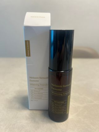 하이브리온 [쿠팡 구매평] 닥터초이스 멜라제로 스템셀 엑소좀 화이트닝 앰플 40g , 1개 — 5점을 준 리뷰어가 2025년 5월 올린 사용 사진