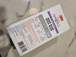 3M 소음방지 수면 귀마개 굿나잇 이어플러그 오렌지/퍼플 50쌍 — 4.5점을 준 리뷰어가 2023년 7월 올린 사용 사진