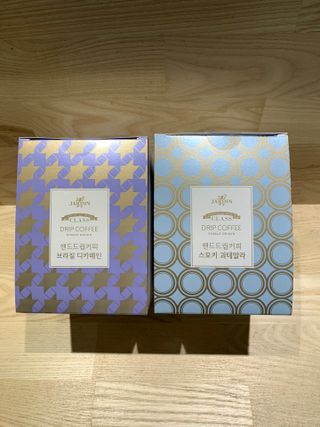 (주)쟈뎅 쟈뎅 클래스 핸드 드립 커피 10P 2종_디카페인 1종+랜덤 플레이버 1종 — 5점을 준 리뷰어가 2021년 4월 올린 사용 사진