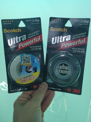 3M 초강력 양면테이프 UP213 / UPR210 — 5점을 준 리뷰어가 2023년 7월 올린 사용 사진