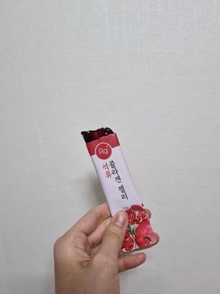 함초록 Rg+ 석류콜라겐젤리 — 5점을 준 리뷰어가 2021년 3월 올린 사용 사진