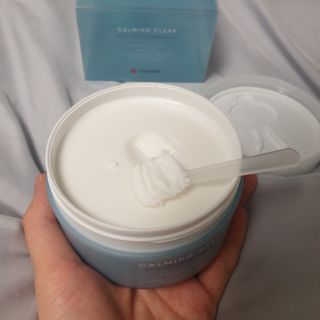 리더스코스메틱 리더스 카밍 클리어 밀크 필 클렌즈 밤 — 4점을 준 리뷰어가 2020년 12월 올린 사용 사진