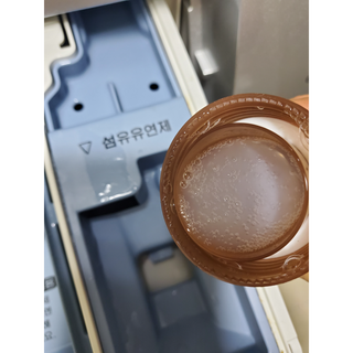 마더케이 디아 프리미엄 아기세제&섬유유연제 — 5점을 준 리뷰어가 2021년 10월 올린 사용 사진