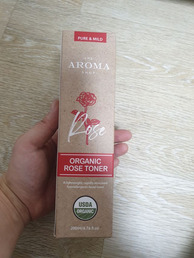 오가닉 로즈 토너 리뷰 사진
