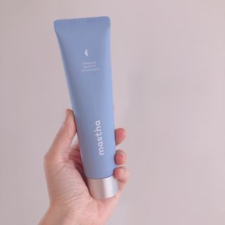 매스티나 프리미엄 매스티스 치약 — 4점을 준 리뷰어가 2021년 7월 올린 사용 사진