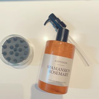아소윤 기분좋은 향기 부드러운 거품 스파맨션 바디클렌져 5종 중 택1 + 마리아띠 샴푸두피볼 3종 중 1 랜덤발송 — 5점을 준 리뷰어가 2021년 8월 올린 사용 사진