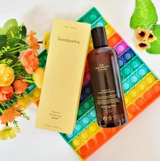 스킨큐어 산다화 비타민c 화이트닝 토너 150ml — 5점을 준 리뷰어가 2022년 3월 올린 사용 사진