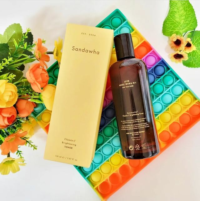 산다화 비타민c 화이트닝 토너 150ml 리뷰 사진