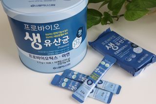 서울약사신협_프로바이오생유산균_2.5G x 100포 — 5점을 준 리뷰어가 2021년 6월 올린 사용 사진