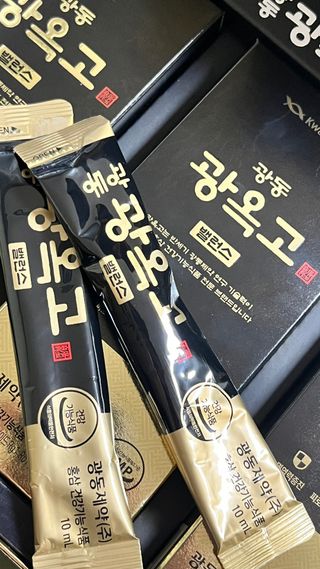 광동생활건강 프리 [광동] 광옥고 밸런스 (10mL * 30포) — 5점을 준 리뷰어가 2025년 3월 올린 사용 사진