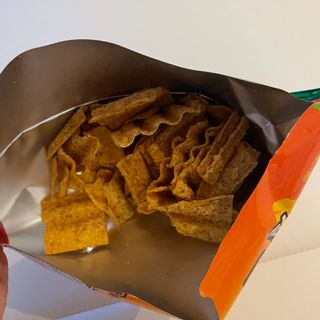 강렬한 태양의 맛 썬의 신제품, 썬 할라피뇨체다 — 5점을 준 리뷰어가 2022년 6월 올린 사용 사진