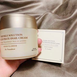 Dr.느루벗 느루벗 링클 솔루션 콘센트레이트 스네일 탄력 달팽이 크림 80g — 4점을 준 리뷰어가 2021년 2월 올린 사용 사진