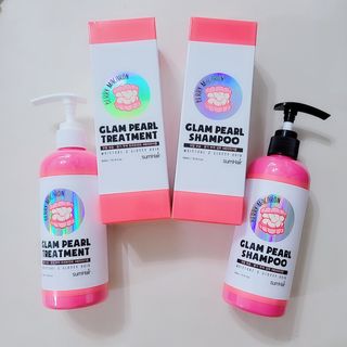 썸헤어 / SUMHAIR 글램 펄 샴푸 & 트리트먼트 -출시전 모집 — 4.5점을 준 리뷰어가 2021년 7월 올린 사용 사진