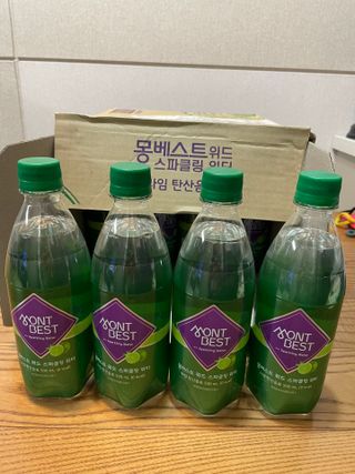몽베스트 Montbest with Sparkling water Lime20병 — 5점을 준 리뷰어가 2022년 12월 올린 사용 사진