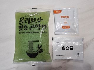 클린24시간 올리브 발효곤약면 찰비빔면 1세트-(3봉) — 5점을 준 리뷰어가 2023년 12월 올린 사용 사진