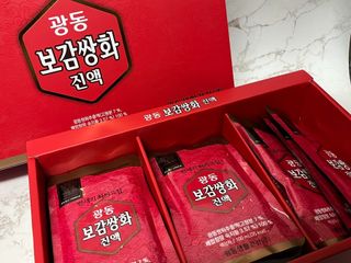 광동생활건강 [광동]진하고 깊은 풍미, 광동 보감쌍화진액 100mL * 18포 — 5점을 준 리뷰어가 2024년 6월 올린 사용 사진