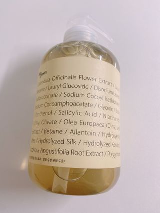 빅그린 안티 헤어로스 탈모 카렌듈라 바이옴 샴푸 500ml (지성두피용) — 5점을 준 리뷰어가 2022년 8월 올린 사용 사진