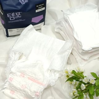 프리 [템포] 패드 내추럴순면 입는 오버나이트 5P * 2개 — 5점을 준 리뷰어가 2024년 5월 올린 사용 사진