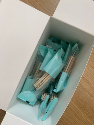 페페로니 클린플러스 덴탈치킨껌 10g x 14p — 5점을 준 리뷰어가 2021년 7월 올린 사용 사진