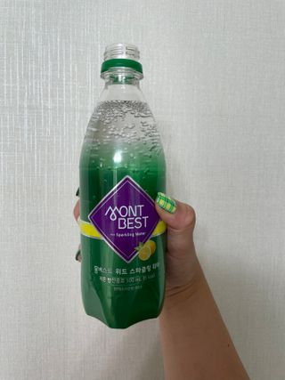 몽베스트 Montbest with Sparkling water Lemon OR Lime 20병(랜덤) — 5점을 준 리뷰어가 2022년 7월 올린 사용 사진