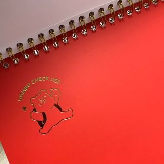리훈 곰부 체크리스트+ 곰부 리무버블스티커 1장 — 4.5점을 준 리뷰어가 2021년 6월 올린 사용 사진