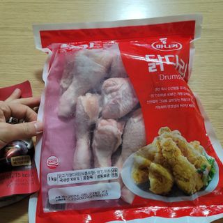 (주)마니커 마니커 IQF닭다리[냉동1kg] — 5점을 준 리뷰어가 2023년 1월 올린 사용 사진