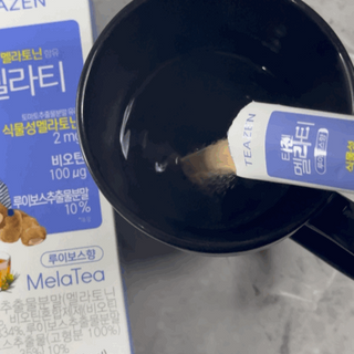 [티젠] 식물성 멜라토닌 함유 멜라티 & 멜라젤리 — 5점을 준 리뷰어가 2025년 6월 올린 사용 사진