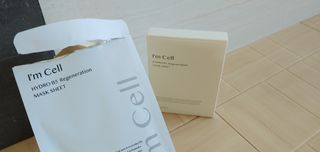 아이엠셀 하이드로 B5 리제너레이션 마스크시트 — 5점을 준 리뷰어가 2021년 5월 올린 사용 사진