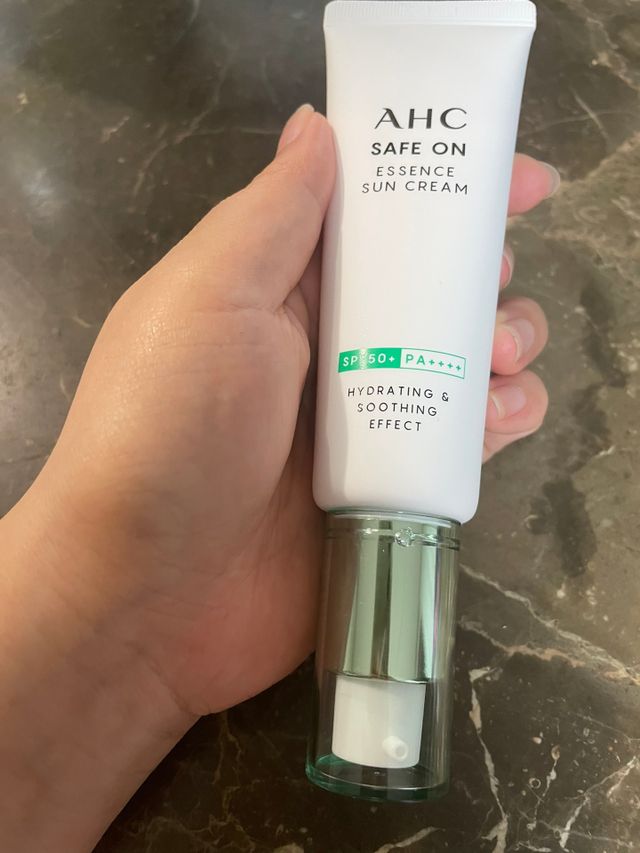 [AHC] 세이프온 에센스 선크림 올리브영 스페셜 증정 기획세트 리뷰 사진