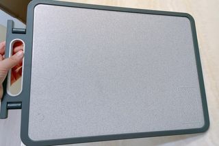 스탠서드16 스테인리스 316 양면 도마 — 5점을 준 리뷰어가 2022년 8월 올린 사용 사진