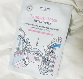 세뚜아(Cettua) 나우[세뚜아] 타임리스 바이탈 페이셜 마스크팩  Cettua Timeless  Vital Mask 4매 — 5점을 준 리뷰어가 2024년 2월 올린 사용 사진