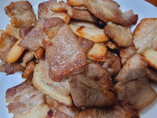 찐신선 미국 냉동 목살 & 네덜란드 냉동 삼겹살 — 5점을 준 리뷰어가 2021년 8월 올린 사용 사진